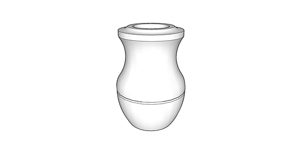 Vase Tourné